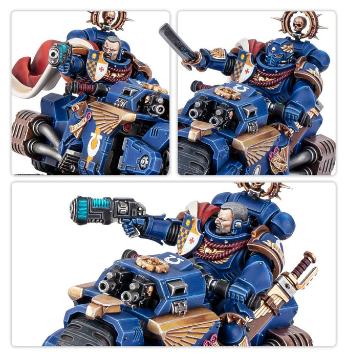 Games Workshop - Warhammer 40K - Space Marines - Captain on Bike - 48-113 - Pre-Order |
Cardboard Memories Inc.
5011921267569