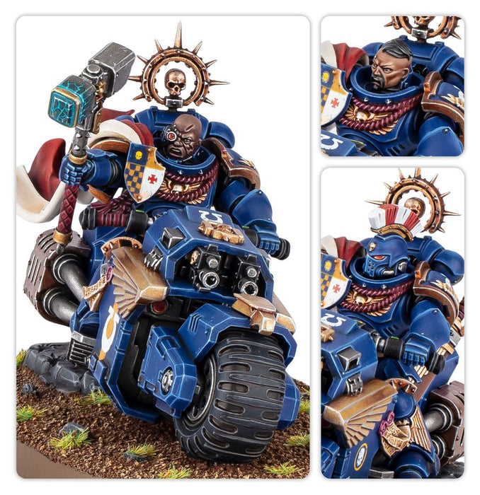 Games Workshop - Warhammer 40K - Space Marines - Captain on Bike - 48-113 - Pre-Order |
Cardboard Memories Inc.
5011921267569