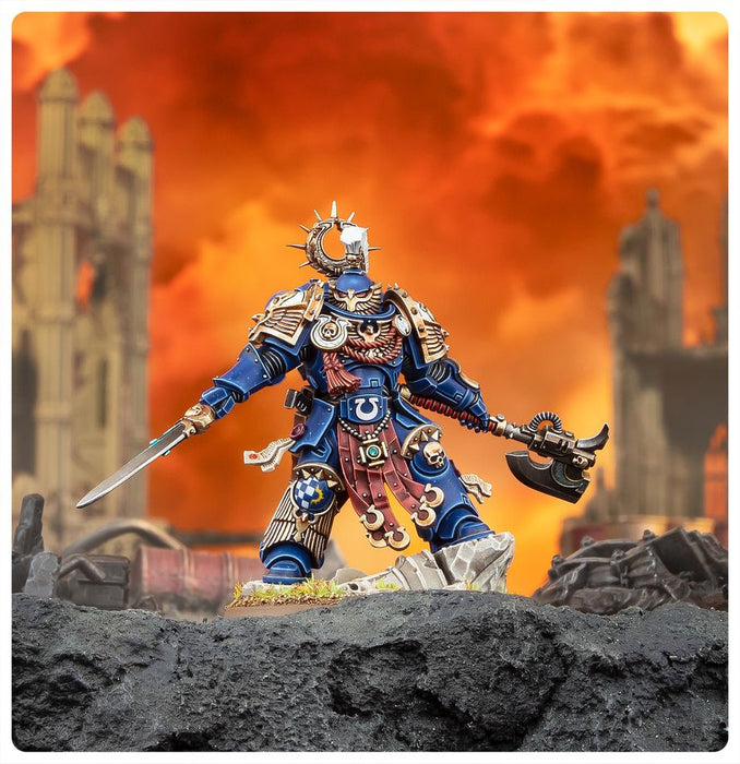 Collectible Miniature Games Games Workshop - Warhammer 40K - Space Marines - Kaius Konorius - 55-77 - Pre-Order - Cardboard Memories Inc.