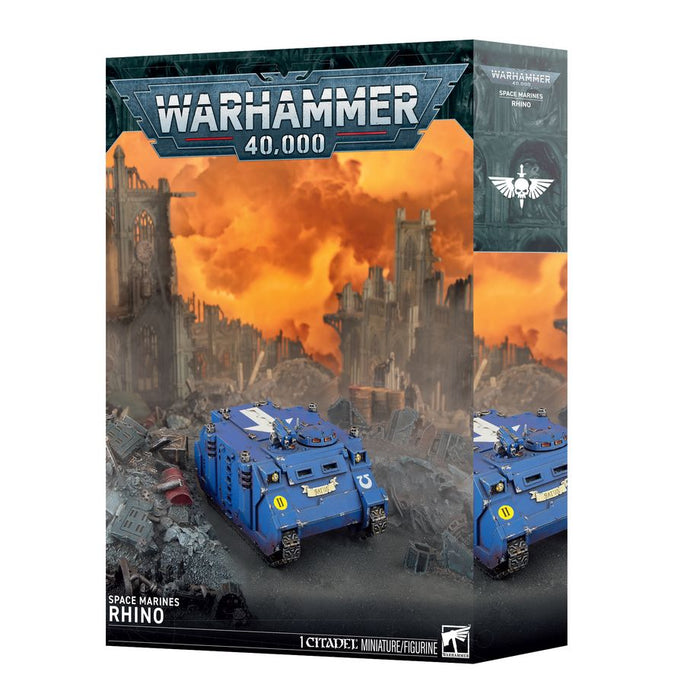 Games Workshop - Warhammer 40K - Space Marines - Rhino - 48-109 - Pre-Order |
Cardboard Memories Inc.
5011921279074