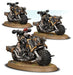 Collectible Miniature Games Games Workshop - Warhammer 40K - 11th Edition - Chaos Space Marines - Bikers - 43-08 - Cardboard Memories Inc.
