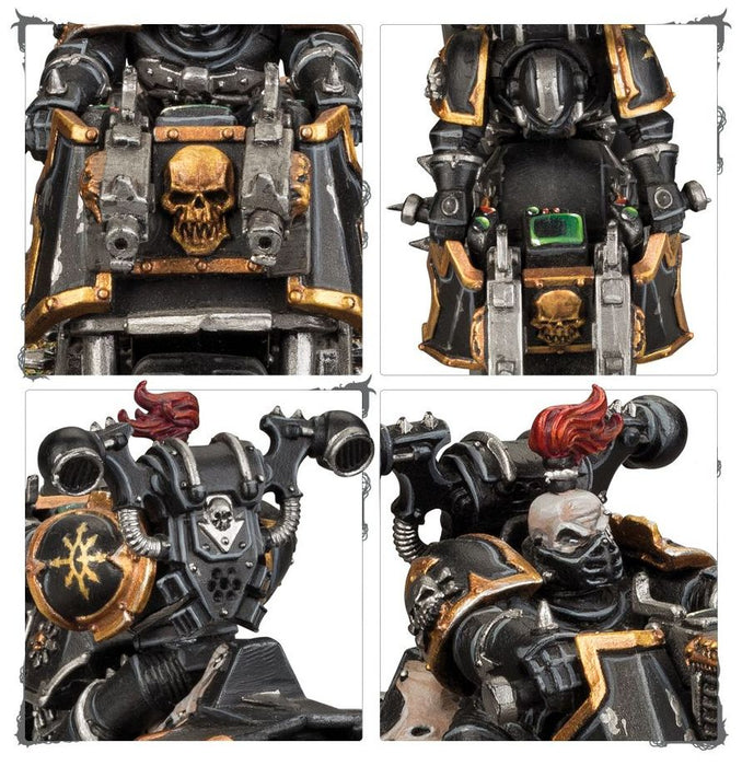 Collectible Miniature Games Games Workshop - Warhammer 40K - 11th Edition - Chaos Space Marines - Bikers - 43-08 - Cardboard Memories Inc.