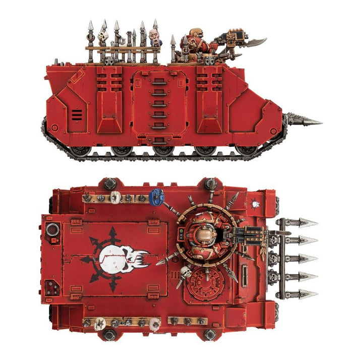Collectible Miniature Games Games Workshop - Warhammer 40K - Chaos Space Marines - Chaos Rhino - 43-11 - Cardboard Memories Inc.