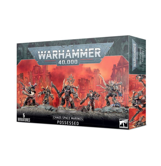 Collectible Miniature Games Games Workshop - Warhammer 40K - Chaos Space Marines - Possessed - 43-86 - Cardboard Memories Inc.