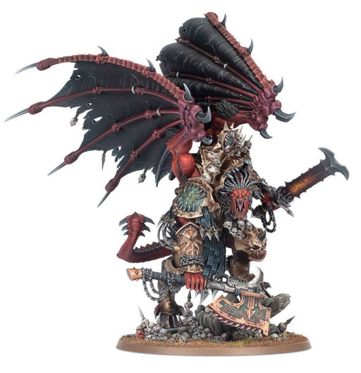Collectible Miniature Games Games Workshop - Warhammer 40K - Chaos Space Marines - World Eaters - Angron Daemon Primarch of Khrone - 43-28 - Cardboard Memories Inc.