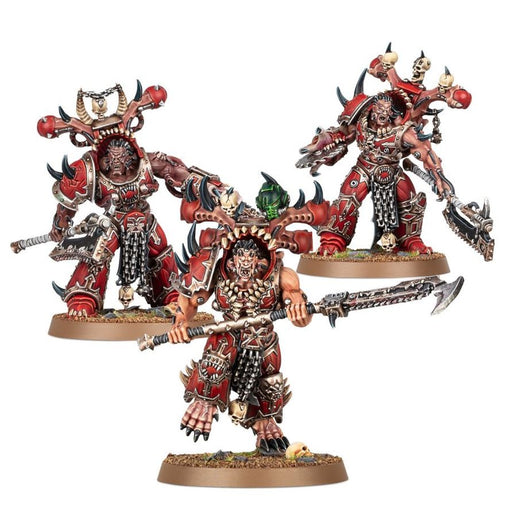 Collectible Miniature Games Games Workshop - Warhammer 40K - Chaos Space Marines - World Eaters - Exalted Eightbound - 43-72 - Cardboard Memories Inc.