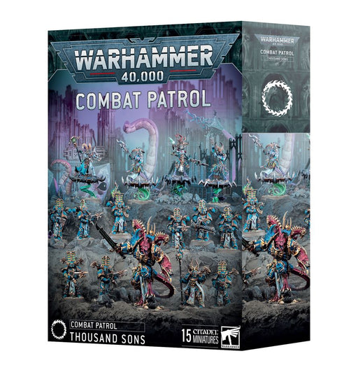 Collectible Miniature Games Games Workshop - Warhammer 40K - Thousand Sons - Combat Patrol - 73-06 - Cardboard Memories Inc.