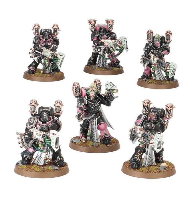 Collectible Miniature Games Games Workshop - Warhammer 40K - Chaos Space Marines - Emperors Children - Noise Marines - 37-10 - Cardboard Memories Inc.