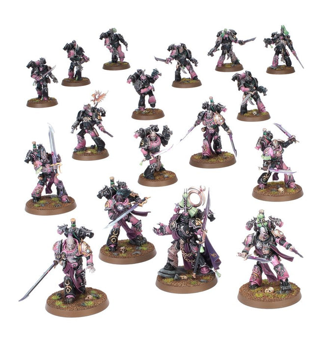 Collectible Miniature Games Games Workshop - Warhammer 40K - Emperors Children - Combat Patrol - 73-10 - Cardboard Memories Inc.