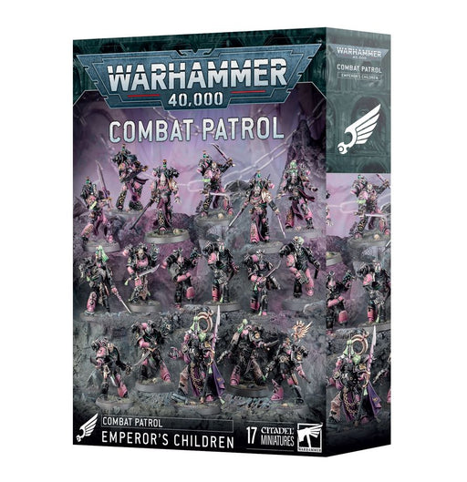 Collectible Miniature Games Games Workshop - Warhammer 40K - Emperors Children - Combat Patrol - 73-10 - Cardboard Memories Inc.
