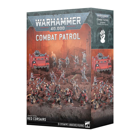 Games Workshop - Warhammer 40K - Chaos Space Marines - Red Corsairs - Combat Patrol - 73-433 - Pre-Order, Available March 21st, 2026 |
Cardboard Memories Inc.
5011921251360