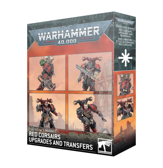 Collectible Miniature Games Games Workshop - Warhammer 40K - Chaos Space Marines - Red Corsairs - Upgrades and Transfers - 43-112 - Cardboard Memories Inc.