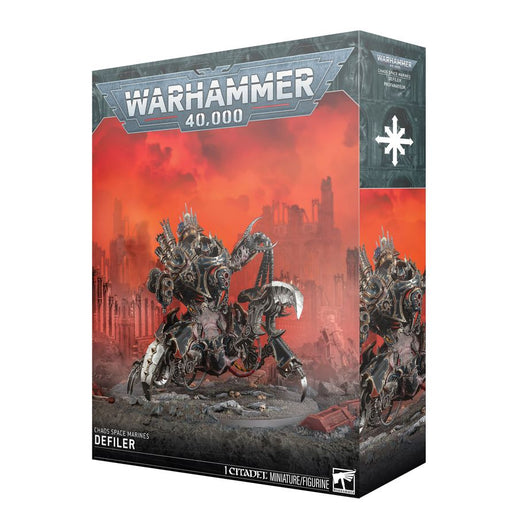 Collectible Miniature Games Games Workshop - Warhammer 40K - Chaos Space Marines - Defiler - 43-22 - Pre-Order April 18th, 2026 - Cardboard Memories Inc.