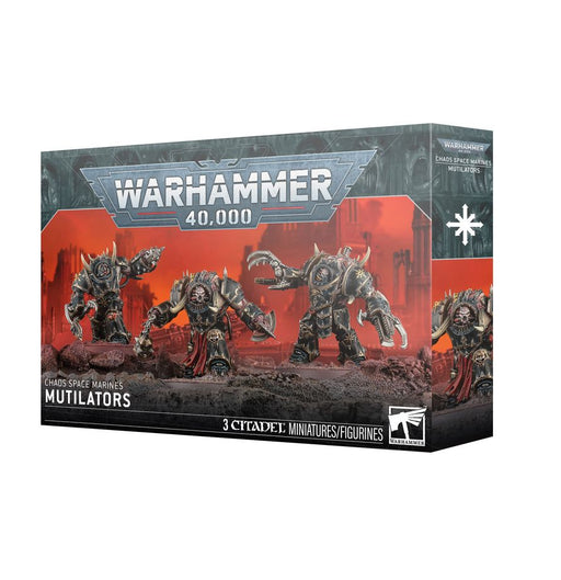 Collectible Miniature Games Games Workshop - Warhammer 40K - Chaos Space Marines - Mutilators - 43-43 - Pre-Order April 18th, 2026 - Cardboard Memories Inc.