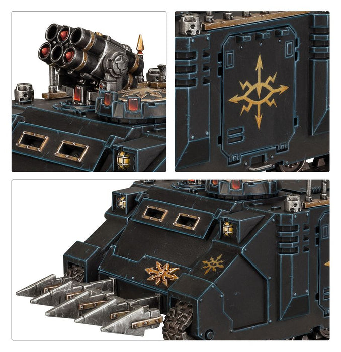 Collectible Miniature Games Games Workshop - Warhammer 40K - Chaos Space Marines - Battleforce - Hellforged Warband - 71-43 - Cardboard Memories Inc.