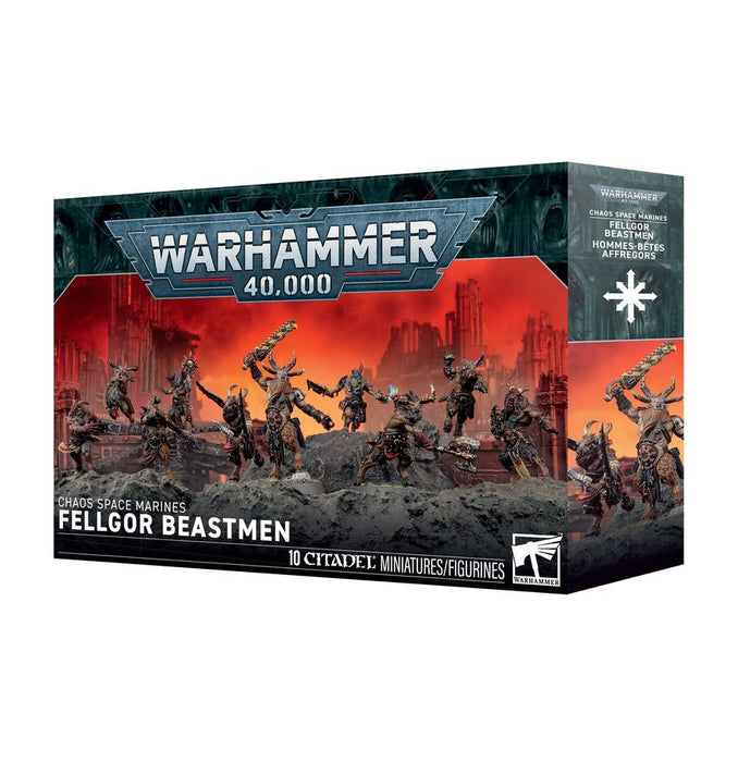 Games Workshop - Warhammer 40K - Chaos Space Marines - Fellgor Beastmen - 43-67 - Pre-Order |
Cardboard Memories Inc.
5011921273324