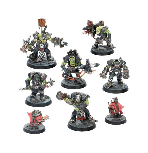 Collectible Miniature Games Games Workshop - Warhammer 40K - Kill Team - Wrecka Krew - Ork Breaka Boys and Tankbustas Mob - 103-87 - Cardboard Memories Inc.