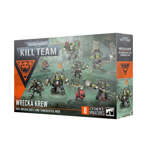 Collectible Miniature Games Games Workshop - Warhammer 40K - Kill Team - Wrecka Krew - Ork Breaka Boys and Tankbustas Mob - 103-87 - Cardboard Memories Inc.