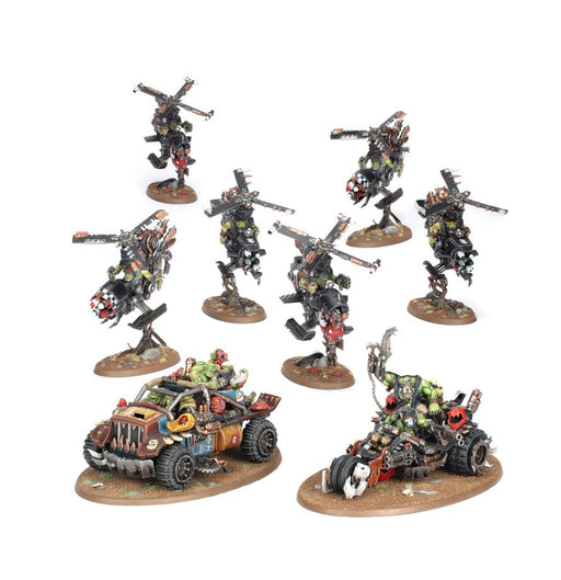 Collectible Miniature Games Games Workshop - Warhammer 40K - Orks - Armageddon Battalion - 73-501 - Cardboard Memories Inc.