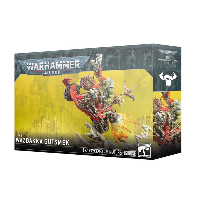 Collectible Miniature Games Games Workshop - Warhammer 40K - Orks - Wazdakka Gutsmek - 50-72 - Cardboard Memories Inc.