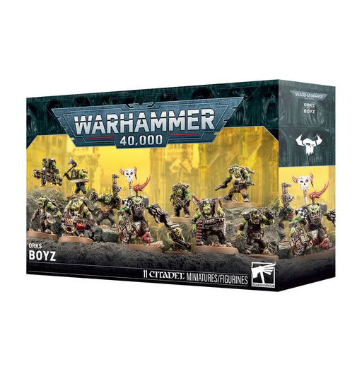Collectible Miniature Games Games Workshop - Warhammer 40K - Orks - Boyz - 50-80 - Pre-Order - Cardboard Memories Inc.