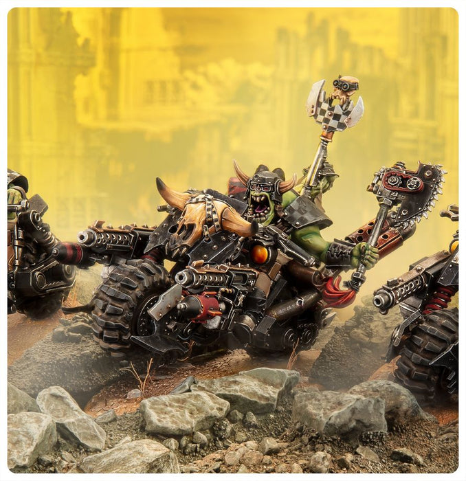Games Workshop - Warhammer 40K - Orks - Warbikers - 50-79 - Pre-Order |
Cardboard Memories Inc.
5011921267088