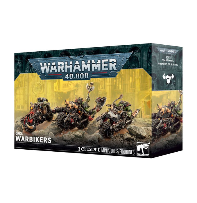 Games Workshop - Warhammer 40K - Orks - Warbikers - 50-79 - Pre-Order |
Cardboard Memories Inc.
5011921267088
