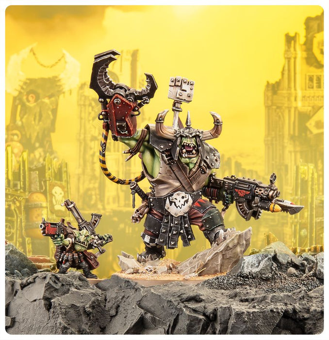 Collectible Miniature Games Games Workshop - Warhammer 40K - Orks - Warboss - 50-84 - Pre-Order - Cardboard Memories Inc.