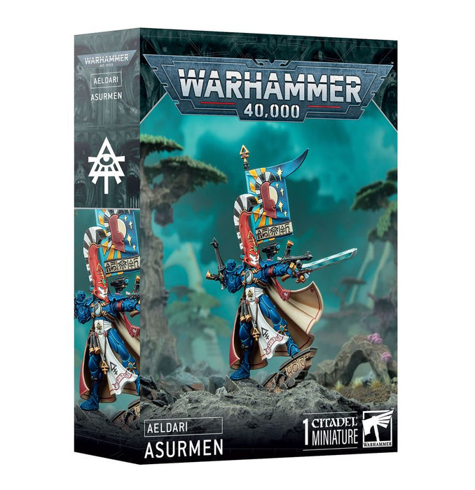 Collectible Miniature Games Games Workshop - Warhammer 40K - Aeldari - Asurmen - 46-50 - Cardboard Memories Inc.