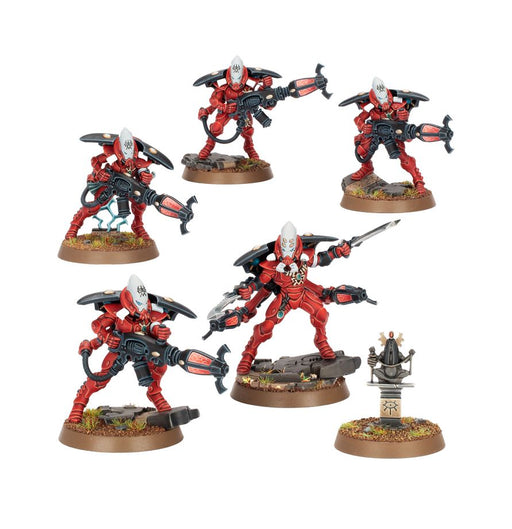 Collectible Miniature Games Games Workshop - Warhammer 40K - Aeldari - Warp Spiders - 46-43 - Cardboard Memories Inc.