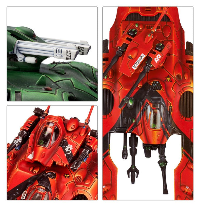 Collectible Miniature Games Games Workshop - Warhammer 40K - Aeldari - Wave Serpent - 46-21 - Cardboard Memories Inc.