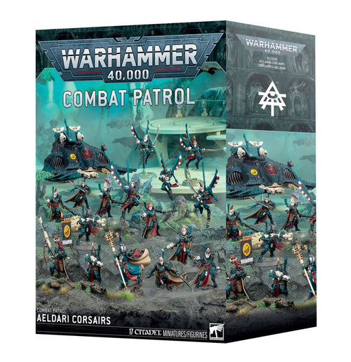 Games Workshop - Warhammer 40K - Aeldari Corsairs - Combat Patrol - 73-463 - Pre-Order, Available March 21st, 2026 |
Cardboard Memories Inc.
5011921251353