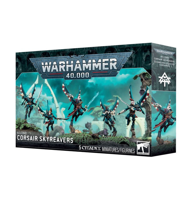 Collectible Miniature Games Games Workshop - Warhammer 40K - Aeldari - Corsair Skyreavers - 46-80 - Cardboard Memories Inc.