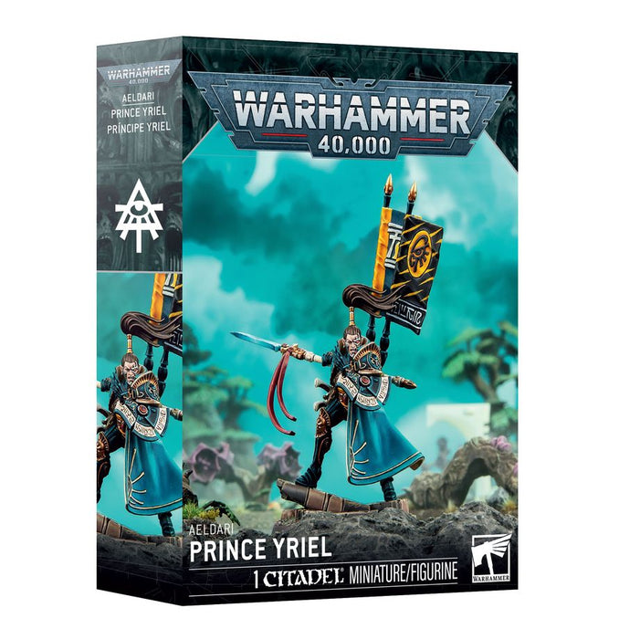 Games Workshop - Warhammer 40K - Aeldari - Prince Yriel - 46-82 - Pre-Order, Available March 21st, 2026 |
Cardboard Memories Inc.
5011921251681