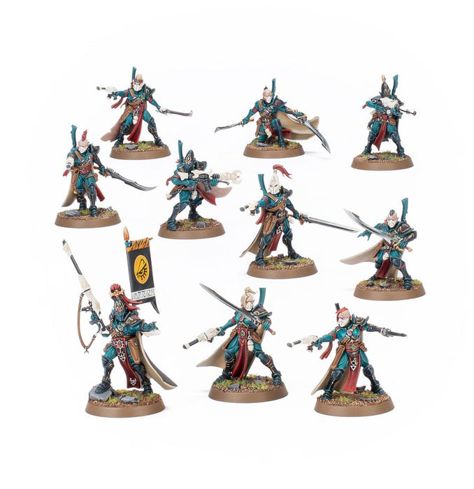 Collectible Miniature Games Games Workshop - Warhammer 40K - Aeldari - Corsair Voidreavers - 46-84 - Cardboard Memories Inc.