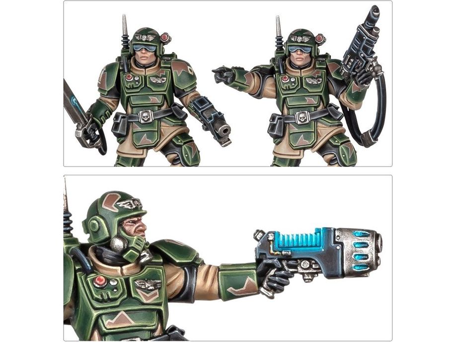 Collectible Miniature Games Games Workshop - Warhammer 40K - Kill Team - Kasrkin - 103-18 - Cardboard Memories Inc.