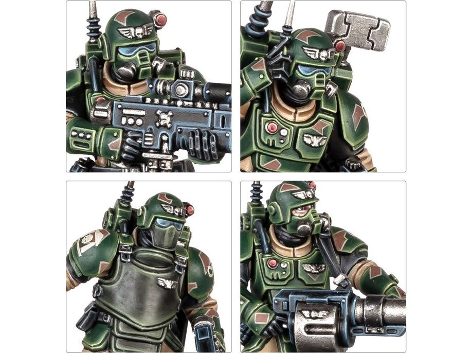 Collectible Miniature Games Games Workshop - Warhammer 40K - Kill Team - Kasrkin - 103-18 - Cardboard Memories Inc.