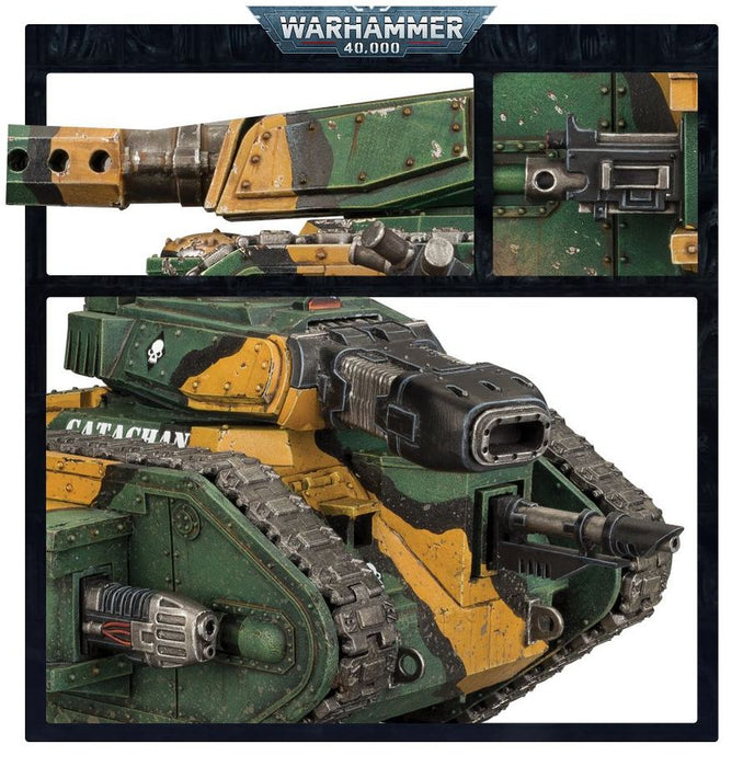 Collectible Miniature Games Games Workshop - Warhammer 40K - Astra Militarum - Leman Russ Battle Tank - 47-06 - Cardboard Memories Inc.