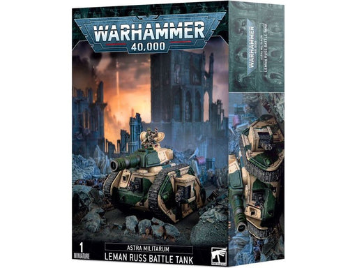 Collectible Miniature Games Games Workshop - Warhammer 40K - Astra Militarum - Leman Russ Battle Tank - 47-06 - Cardboard Memories Inc.