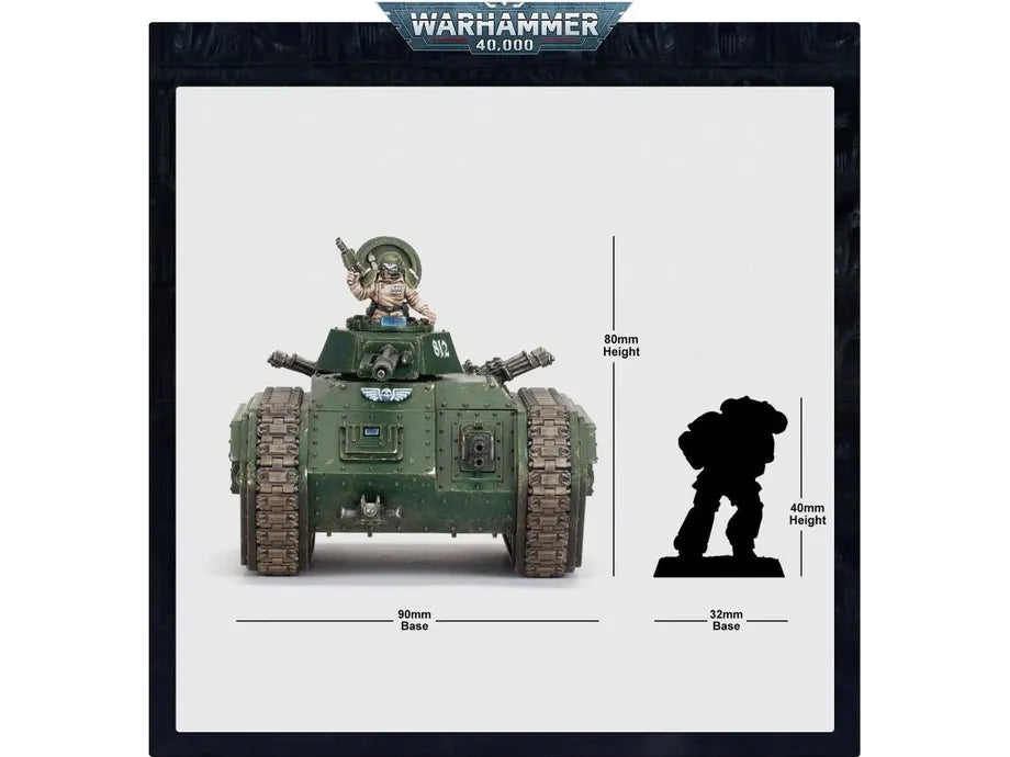 Collectible Miniature Games Games Workshop - Warhammer 40K - Astra Militarum - Chimera - 47-07 - Cardboard Memories Inc.