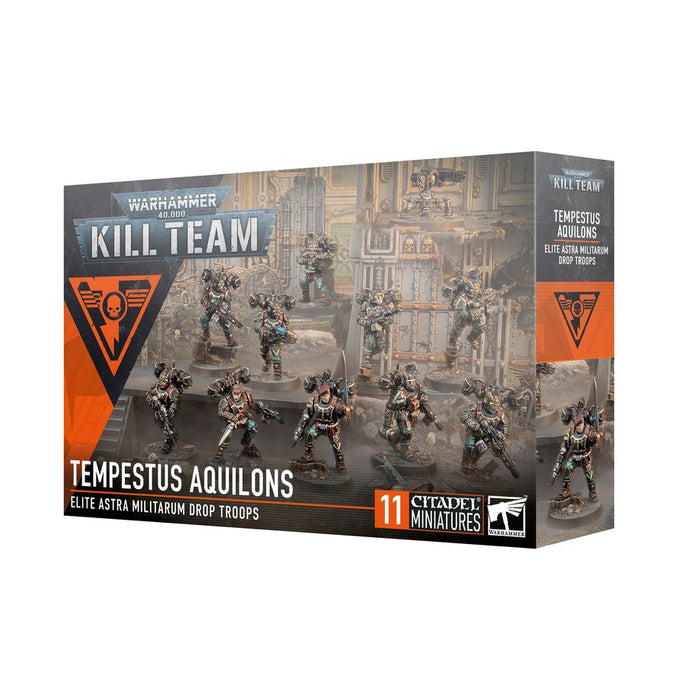 Collectible Miniature Games Games Workshop - Warhammer 40K - Kill Team - Tempestus Aquilons - 103-52 - Cardboard Memories Inc.