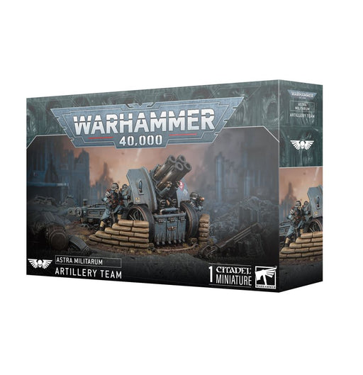 Collectible Miniature Games Games Workshop - Warhammer 40K - Astra Militarum - Artillery Team - 47-78 - Cardboard Memories Inc.