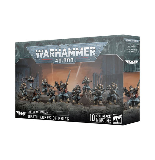 Collectible Miniature Games Games Workshop - Warhammer 40K - Astra Militarum - Death Korps of Krieg - 47-80 - Cardboard Memories Inc.