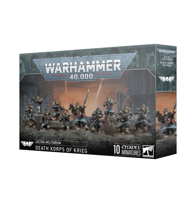 Collectible Miniature Games Games Workshop - Warhammer 40K - Astra Militarum - Death Korps of Krieg - 47-80 - Cardboard Memories Inc.