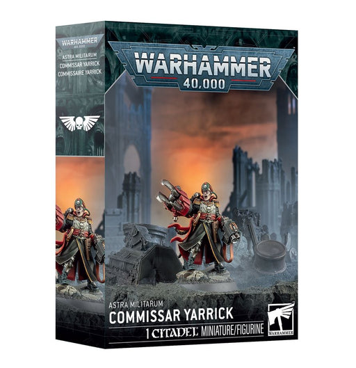 Collectible Miniature Games Games Workshop - Warhammer 40K - Astra Militarum - Commissar Yarrick - 68-14 - Cardboard Memories Inc.