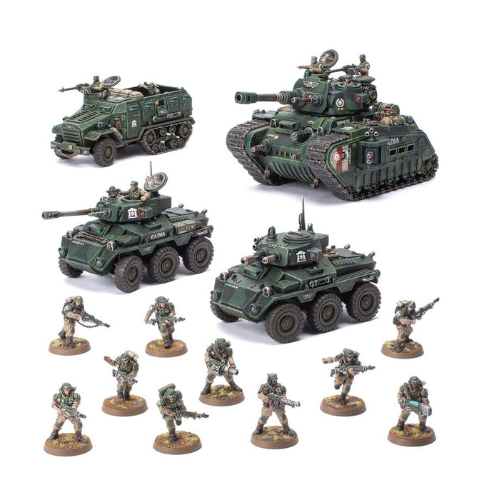 Collectible Miniature Games Games Workshop - Warhammer 40K - Astra Militarum - Armageddon Battalion - 47-47 - Cardboard Memories Inc.