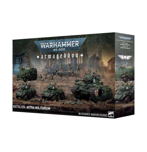 Collectible Miniature Games Games Workshop - Warhammer 40K - Astra Militarum - Armageddon Battalion - 47-47 - Cardboard Memories Inc.