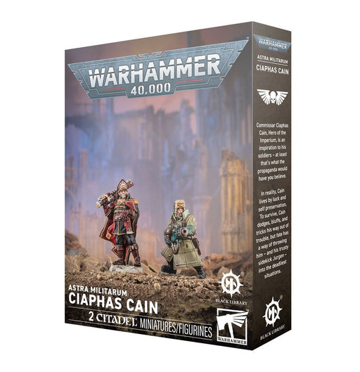 Collectible Miniature Games Games Workshop - Warhammer 40K - Black Library - Astra Militarum - Ciaphas Cain - 47-92 - Cardboard Memories Inc.