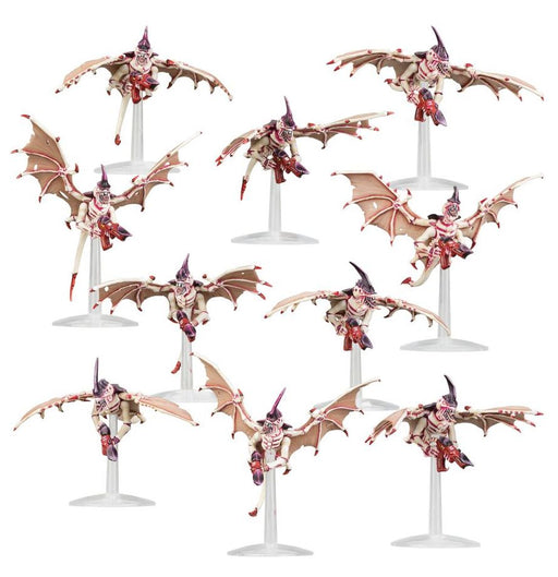 Collectible Miniature Games Games Workshop - Warhammer 40K - Tyranids - Gargoyle Brood - 51-12 - Cardboard Memories Inc.