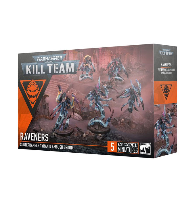 Collectible Miniature Games Games Workshop - Warhammer 40K - Kill Team - Raveners - Subterranean Tyranid Ambush Brood - 103-98 - Cardboard Memories Inc.